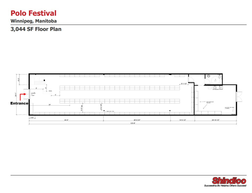675 Empress St, Winnipeg, MB for lease Floor Plan- Image 1 of 1