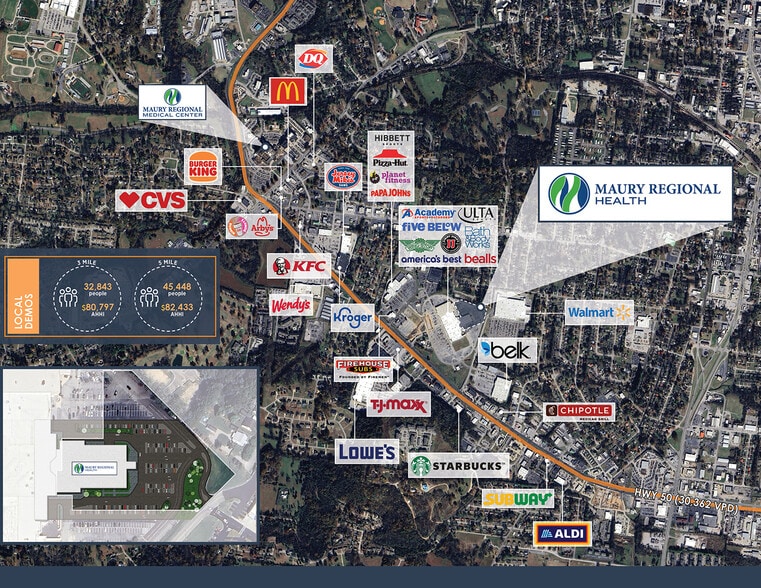 808 S James M Campbell Blvd, Columbia, TN for sale - Building Photo - Image 2 of 2