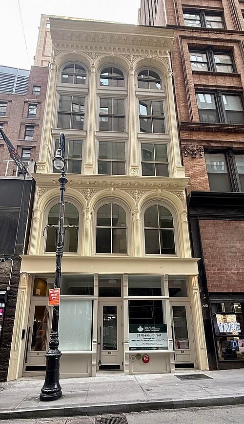 63 Nassau St, New York, NY for lease Primary Photo- Image 1 of 8