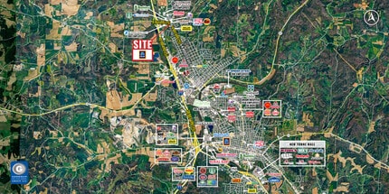 2900 Wooster Ave, Dover, OH - Aérien  Vue de la carte