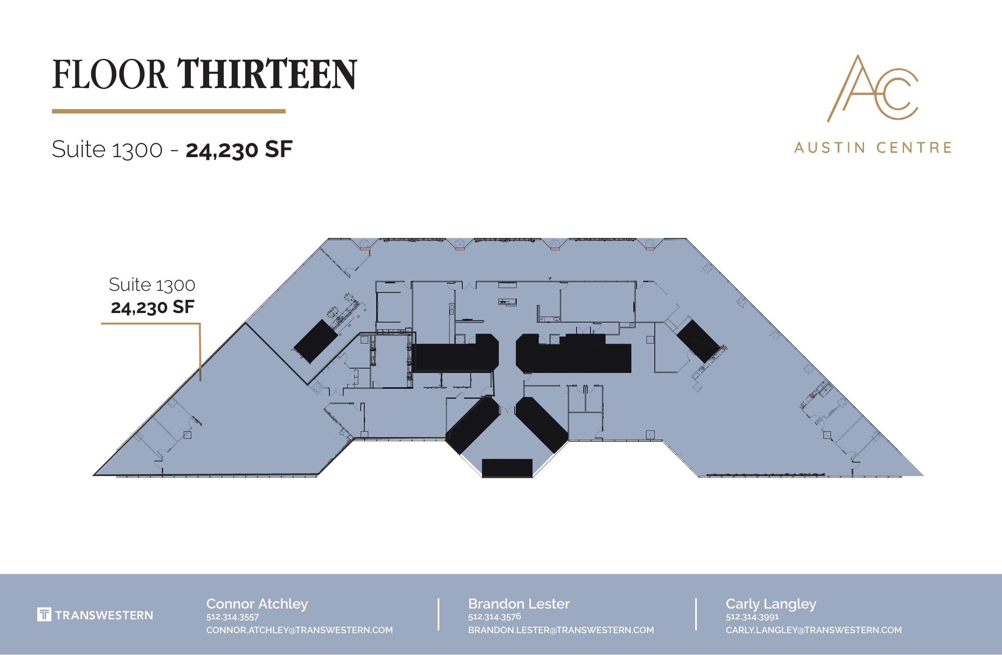 701 Brazos St, Austin, TX for lease Floor Plan- Image 1 of 1