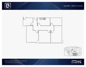2323 S Shepherd Dr, Houston, TX à louer Plan d’étage- Image 1 de 1