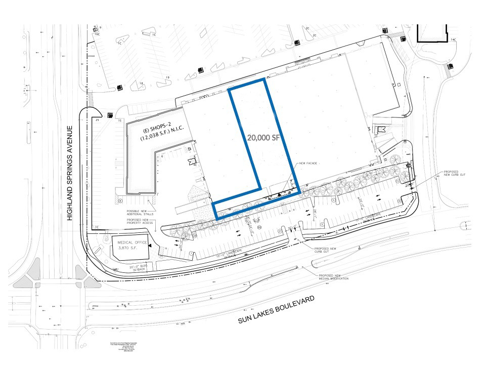 300 S Highland Springs Ave, Banning, CA for lease Floor Plan- Image 1 of 1