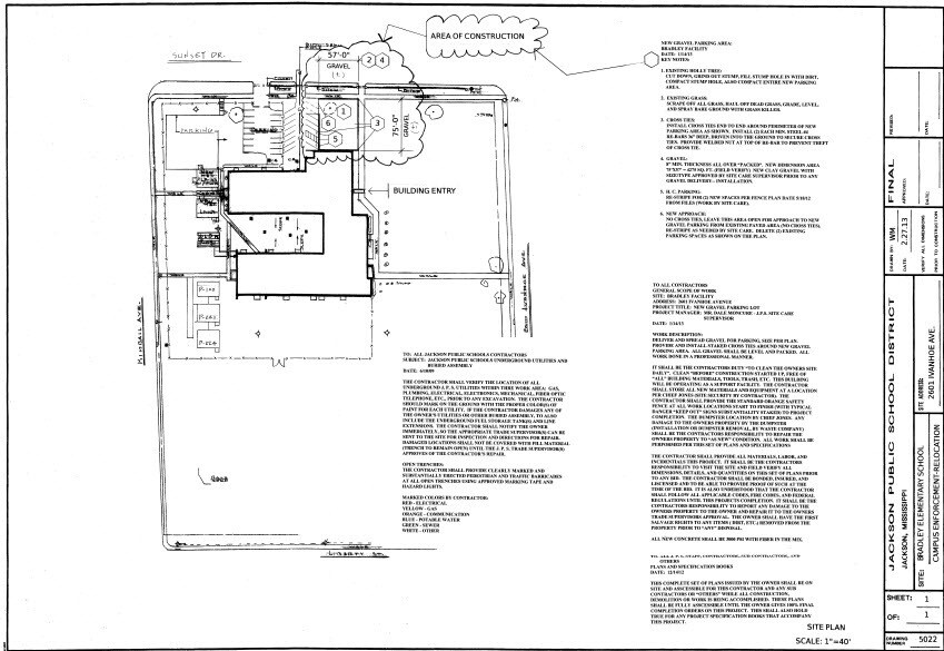 2601 Ivanhoe Ave, Jackson, MS à vendre - Plan d’étage - Image 3 de 3