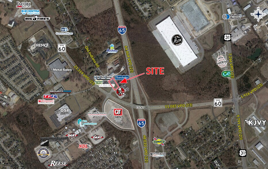 Old Highway 60, Sellersburg, IN for sale - Aerial - Image 2 of 3