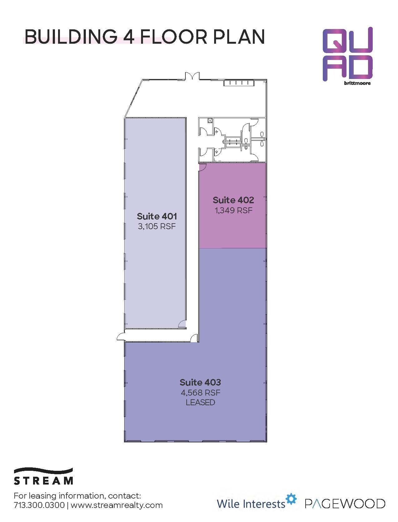 1410 Brittmoore Rd, Houston, TX for lease Floor Plan- Image 1 of 2