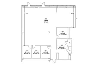 899 Mountain Ave, Springfield, NJ for lease Floor Plan- Image 1 of 2