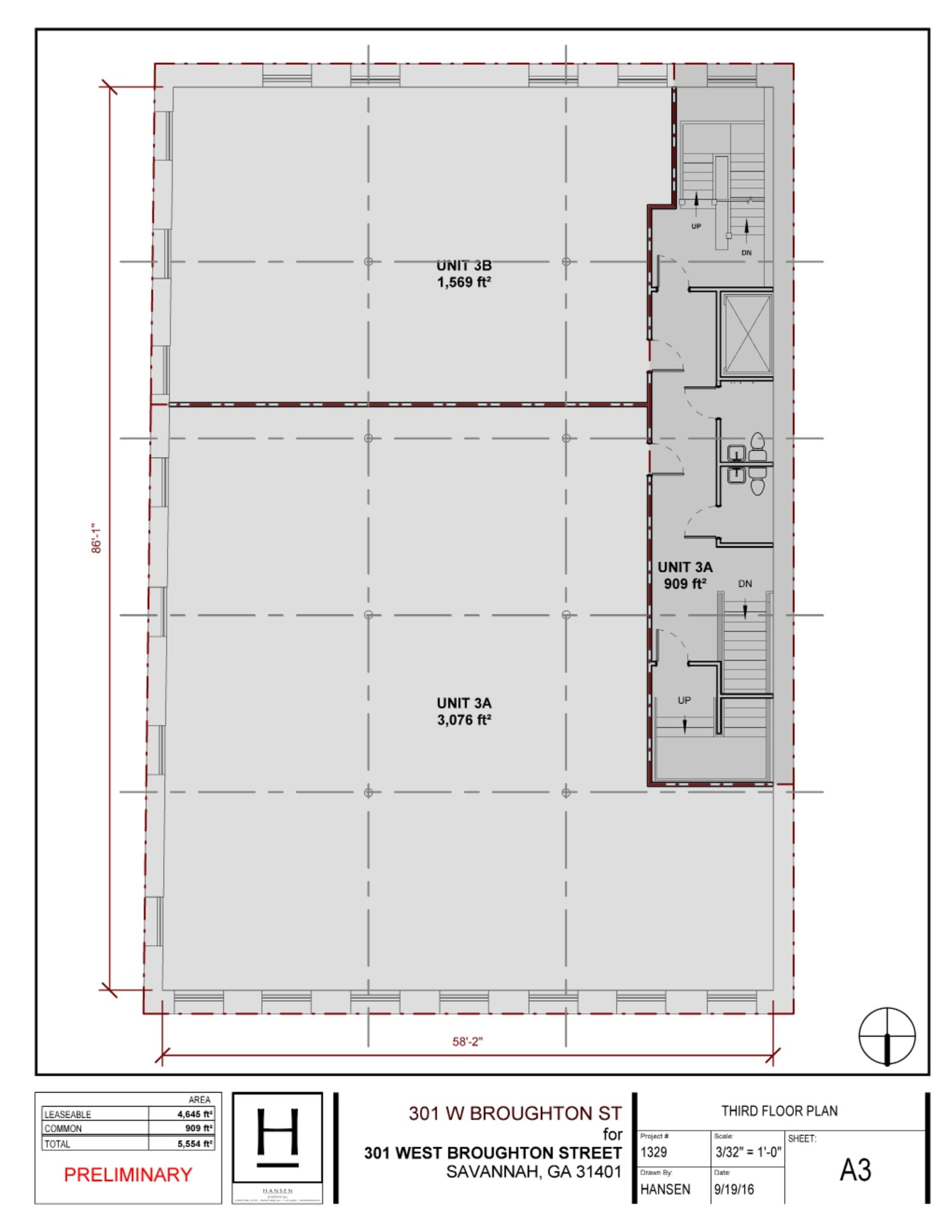 301 W Broughton St, Savannah, GA à louer Plan de site- Image 1 de 1