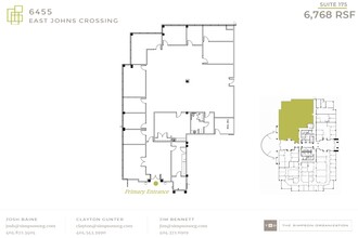 6455 E Johns Xing, Johns Creek, GA à louer Plan d  tage- Image 1 de 1