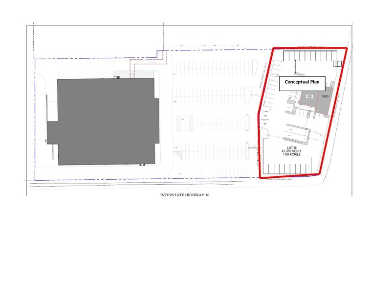 7606 West Freeway, White Settlement, TX à louer - Photo du bâtiment - Image 3 de 3