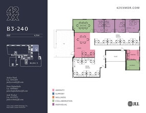4204 Glencoe Ave, Marina Del Rey, CA à louer Plan d’étage- Image 1 de 2