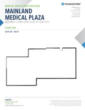 6807 Emmett F. Lowry Expy, Texas City, TX for lease Site Plan- Image 2 of 2