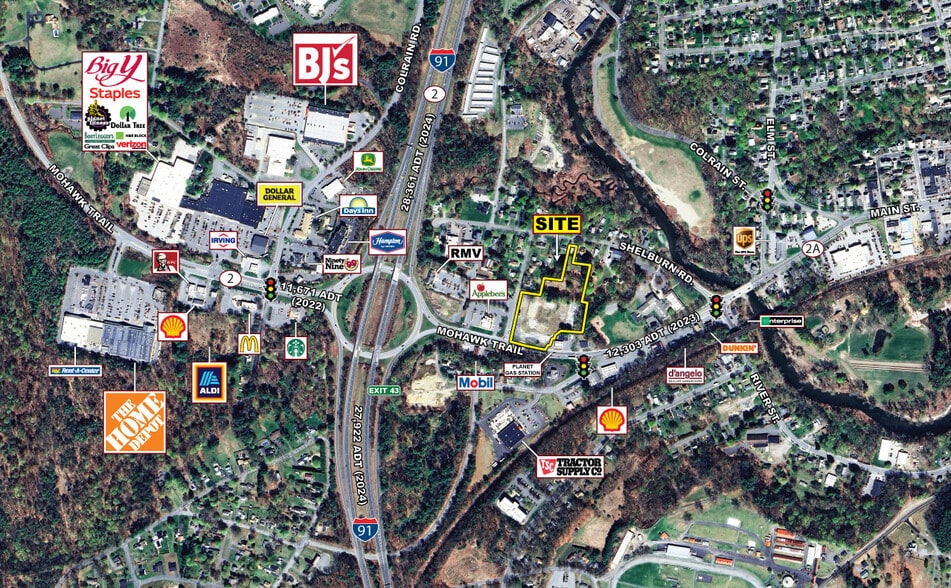 125 Mohawk Trl, Greenfield, MA for lease - Building Photo - Image 1 of 1