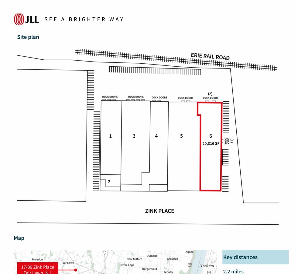 17-09 Zink Pl, Fair Lawn, NJ 07410 - Unit 6 -  - Floor Plan - Image 1 of 3