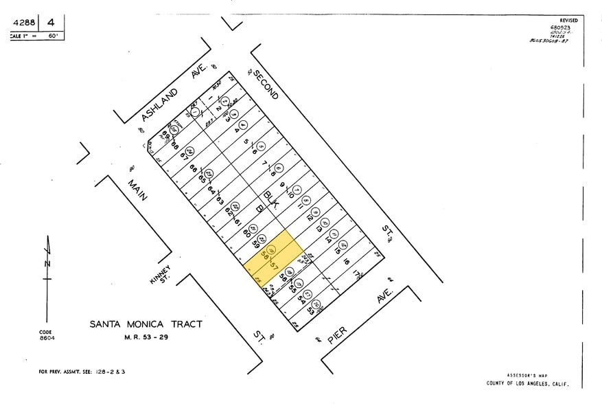 2929 Main St, Santa Monica, CA for lease - Plat Map - Image 2 of 4