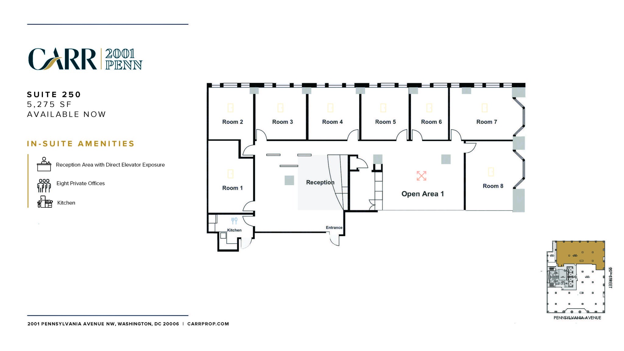 2001 Pennsylvania Ave NW, Washington, DC for lease Floor Plan- Image 1 of 1