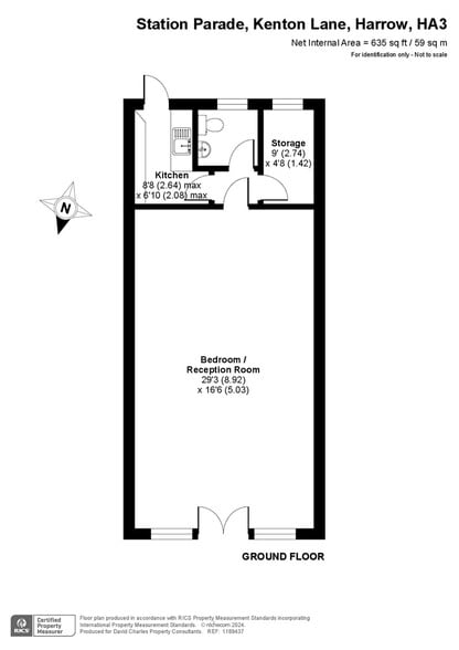 Kenton Ln, Harrow for sale - Floor Plan - Image 2 of 8