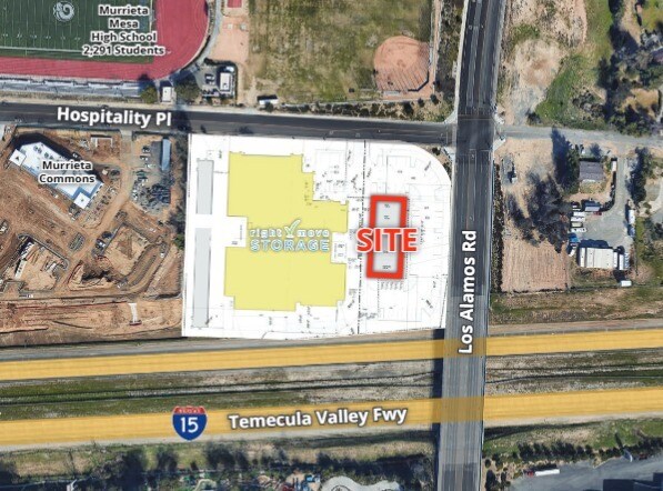 0 Los Alamos Rd and Hospitality Pl, Murrieta, CA à louer - Plan de site - Image 2 de 2