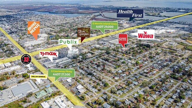 Plus de détails pour 255 Fortenberry Rd, Merritt Island, FL - Bureau à vendre