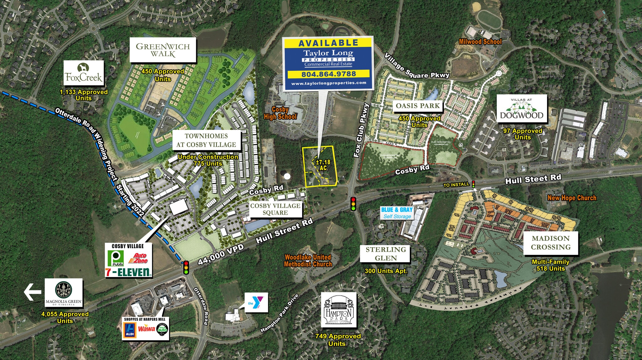 15510-15600 Cosby Rd, Chesterfield, VA for sale Building Photo- Image 1 of 4