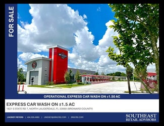 More details for 1821 S State Road 7, North Lauderdale, FL - Specialty for Sale