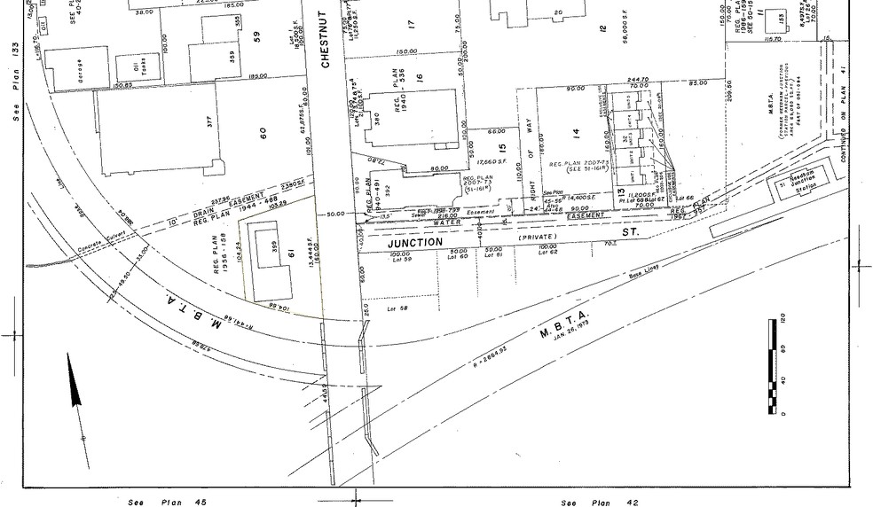 399 Chestnut St, Needham, MA à louer - Plan cadastral - Image 3 de 3