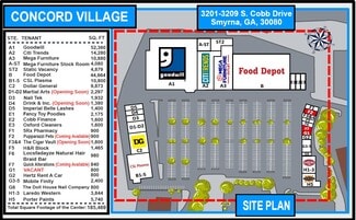More details for 3201-3209 S Cobb Dr, Smyrna, GA - Retail for Lease