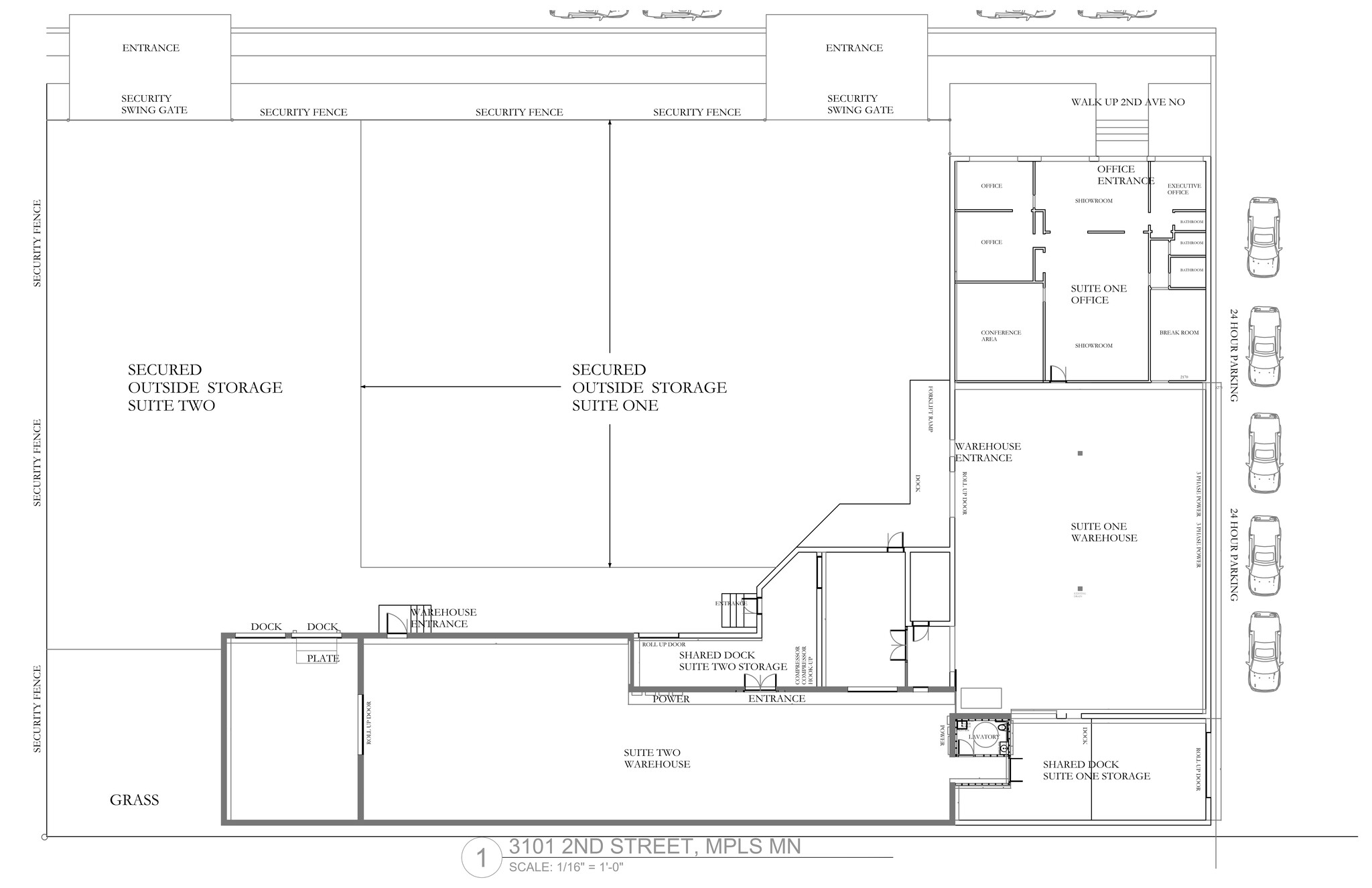 3101 N 2nd St, Minneapolis, MN à louer Plan de site- Image 1 de 10