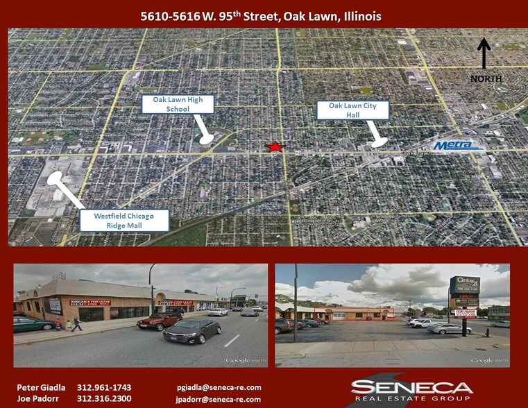 5600-5620 W 95th St, Oak Lawn, IL à louer - Photo du bâtiment - Image 2 de 5