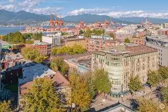 210-212 Carrall St, Vancouver, BC - AERIAL  map view
