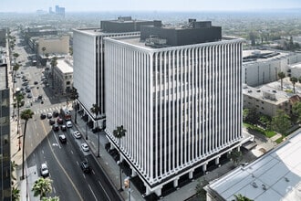 9100 Wilshire Blvd, Beverly Hills, CA - Aérien  Vue de la carte