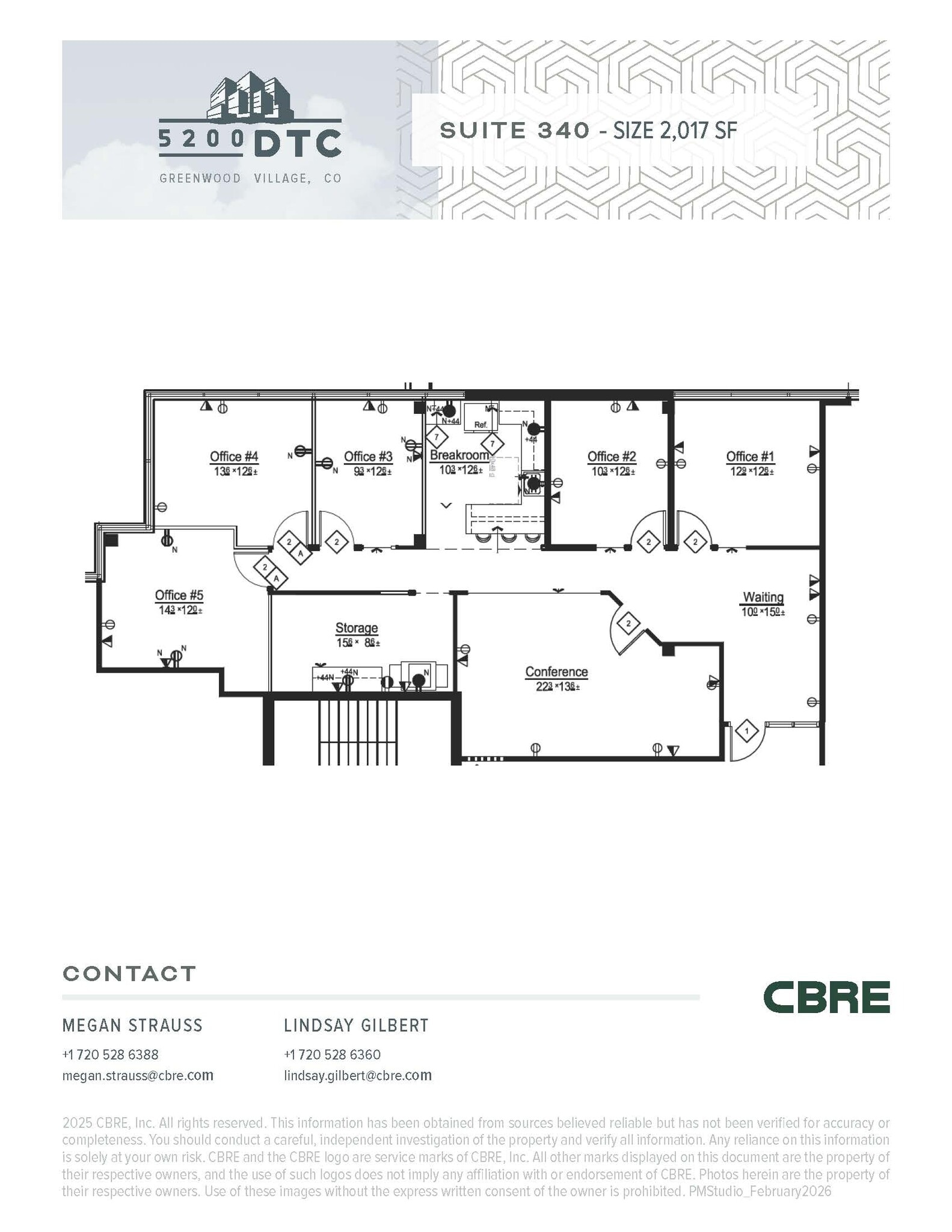 5200 Dtc Pky, Greenwood Village, CO for lease Floor Plan- Image 1 of 1