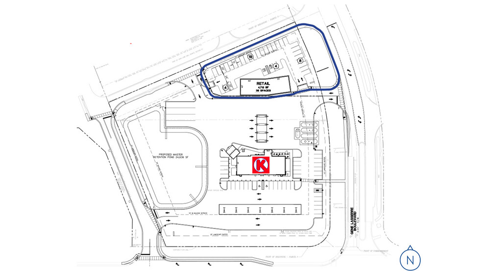 Gene Lasserre Blvd & SR 200/A1A, Yulee, FL à louer - Plan de site - Image 2 de 2