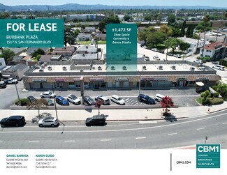 Plus de détails pour 1513-1527 N San Fernando Blvd, Burbank, CA - Bureau/Commerce de détail à louer