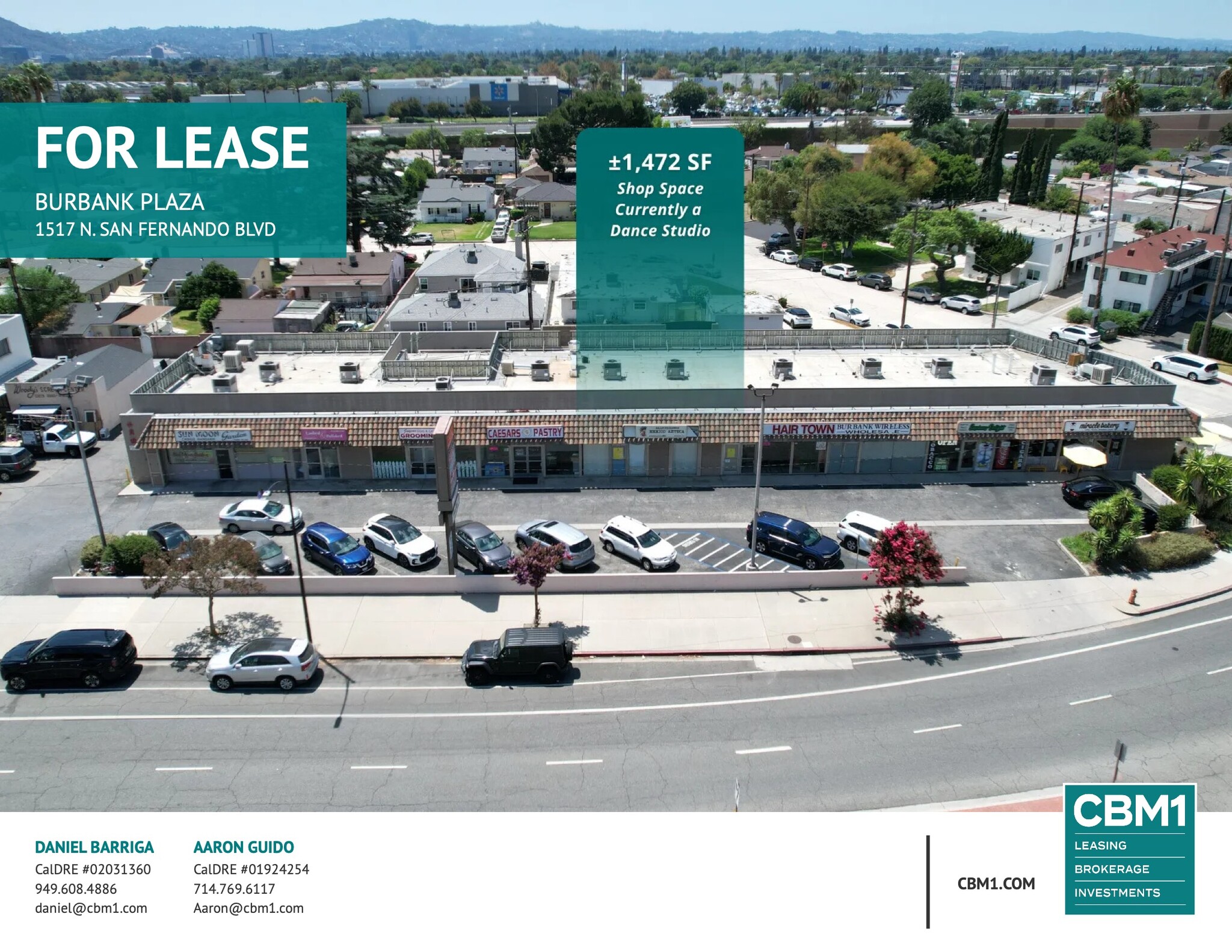 1513-1527 N San Fernando Blvd, Burbank, CA for lease Building Photo- Image 1 of 11
