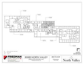 30500 Northwestern Hwy, Farmington Hills, MI for lease Floor Plan- Image 2 of 2