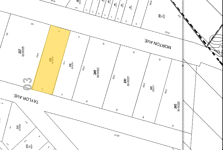 32 S Morton Ave, Morton, PA à vendre - Plan cadastral - Image 2 de 9