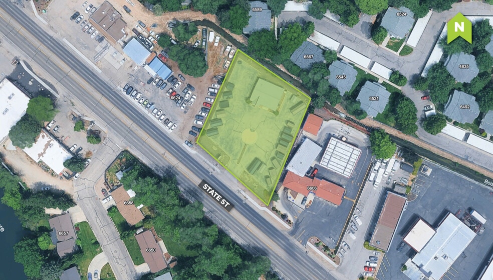 6614 W State St, Boise, ID for sale - Aerial - Image 3 of 5