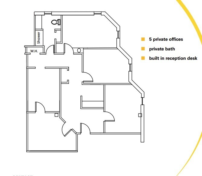 5520 Greenwich Rd, Virginia Beach, VA à louer - Plan d’étage - Image 2 de 3