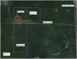 Plus de détails pour 1062 Chockie Odom-Beamon Rd, Forest, MS - Terrain à louer