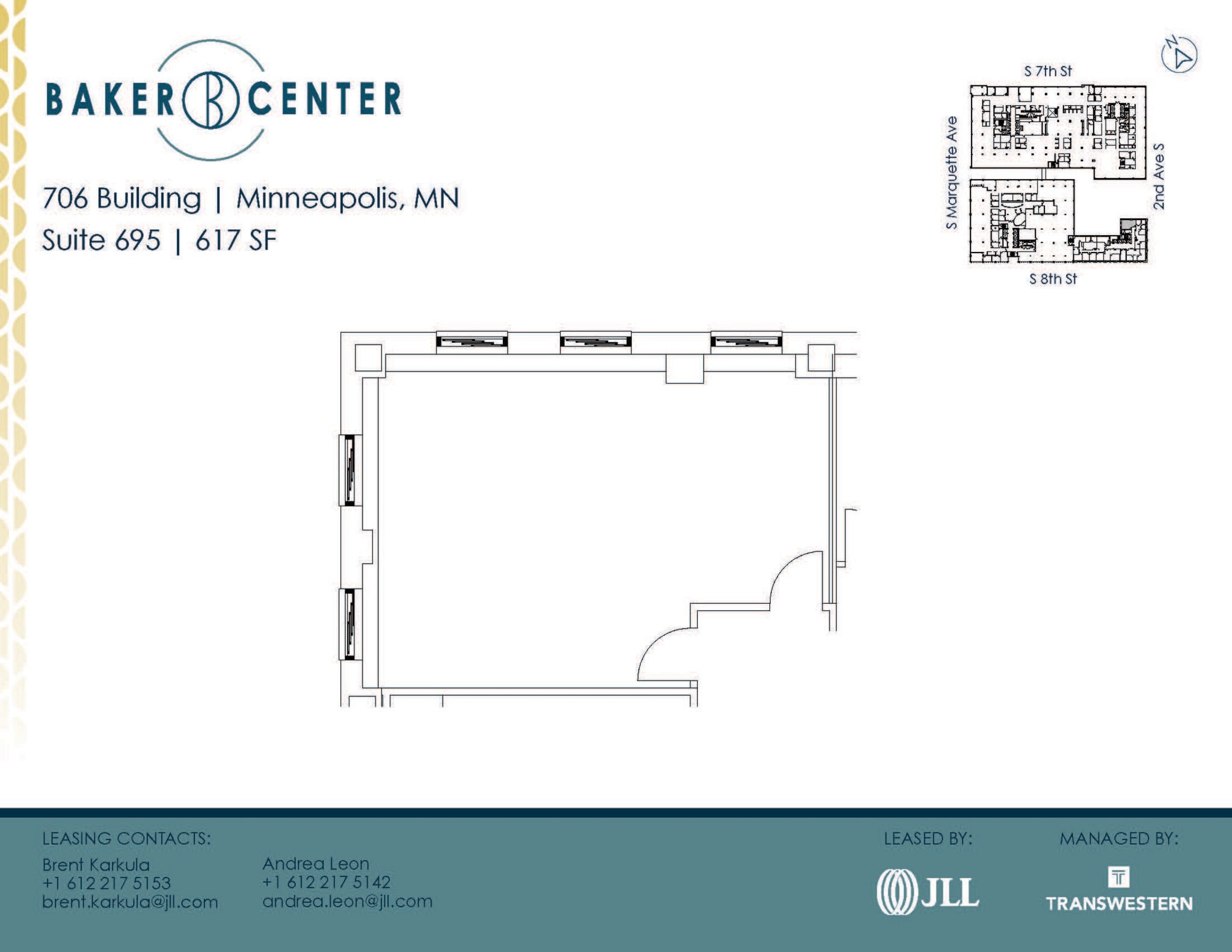 733 Marquette Ave, Minneapolis, MN for lease Floor Plan- Image 1 of 1