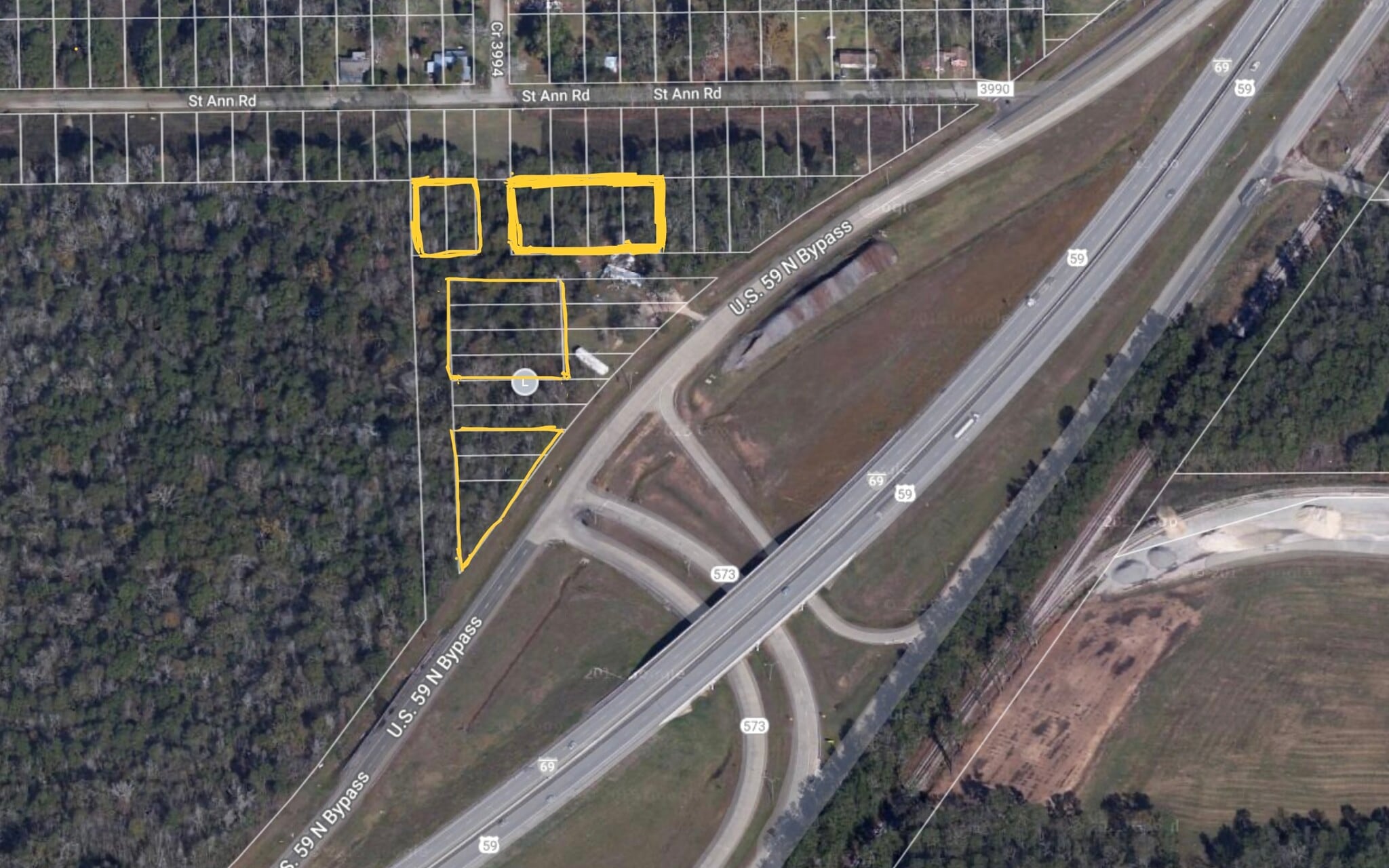 TBD W US 59 S Bypass, Cleveland, TX for sale Aerial- Image 1 of 19