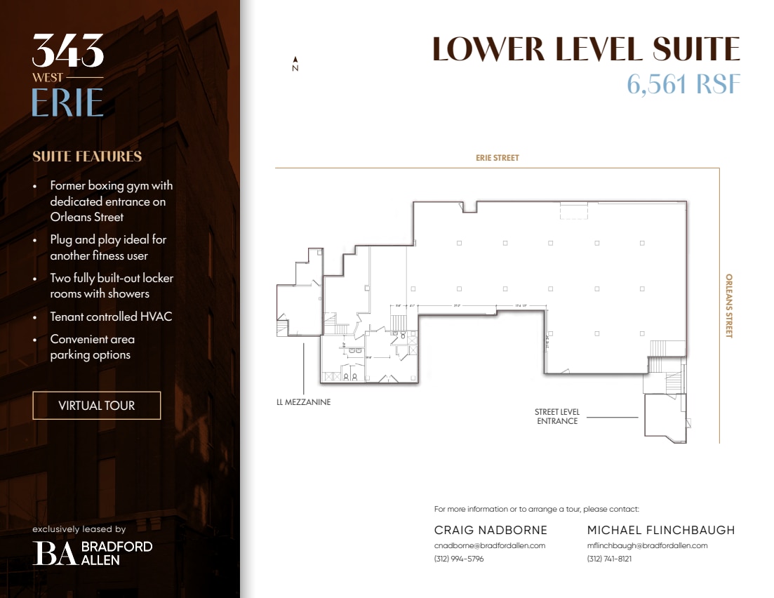 343 W Erie St, Chicago, IL for lease Floor Plan- Image 1 of 11