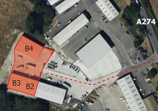 Units B1 - B4 Maidstone Rd, Headcorn, KEN - Aerial map view