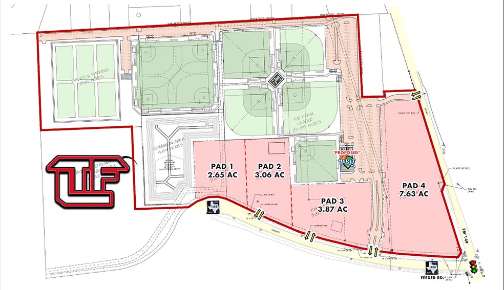 14600 Farm to Market Road 1488, Magnolia, TX à vendre - Plan de site - Image 2 de 2