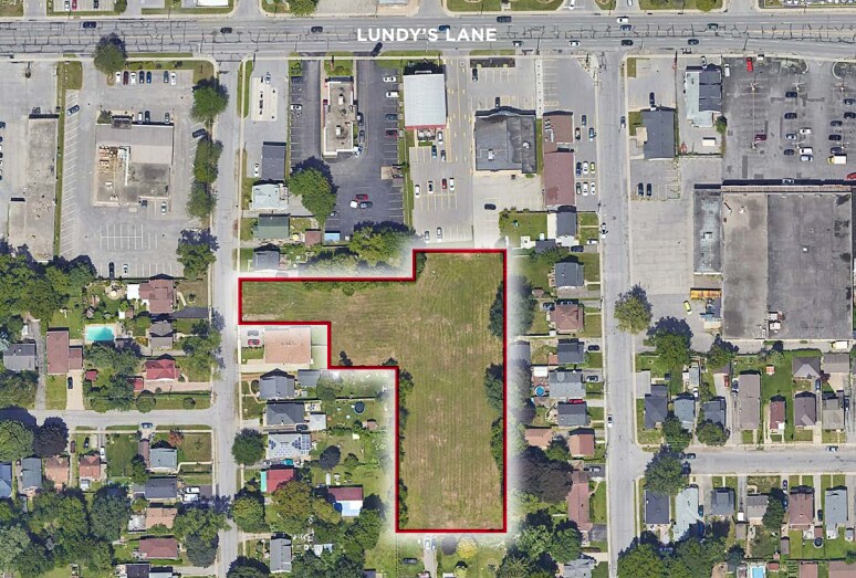 5940 Carlton Av, Niagara Falls, ON à vendre Aérien- Image 1 de 1