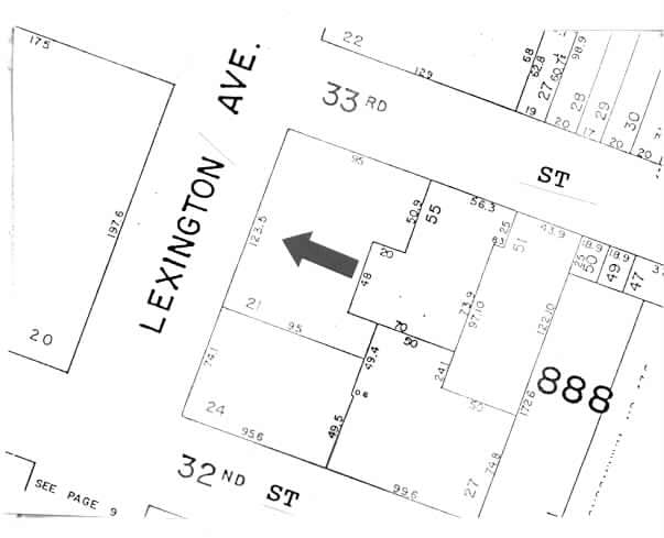 205 Lexington Ave, New York, NY for lease - Plat Map - Image 2 of 19
