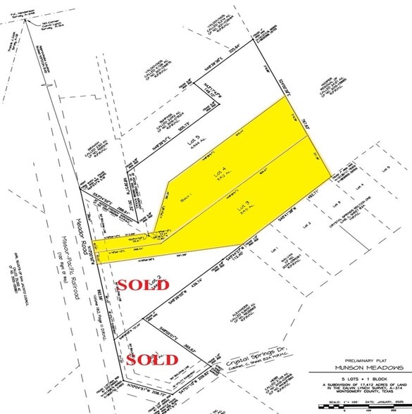 3.915 Acres Meador Road, Conroe, TX à vendre - Photo du bâtiment - Image 2 de 4