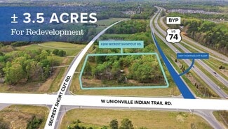 Plus de détails pour 6208 Seacrest Short Cut Rd, Indian Trail, NC - Terrain à vendre
