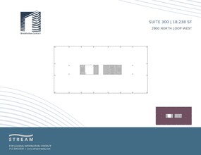 2800 N Loop Fwy W, Houston, TX à louer Plan d  tage- Image 1 de 1